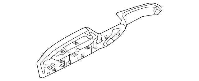 958-555-377-05-3T0 Деталь ARMREST BASE, LEFT