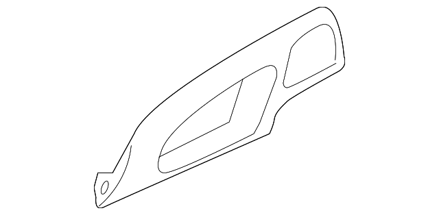 958-555-347-00-3T0 Деталь HANDLE BEZEL, LEFT