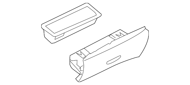 958-555-551-00-3T0 Деталь ASHTRAY, LEFT