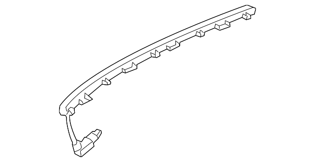 958-632-213-00-3T0 Деталь LIGHT BAR, LEFT