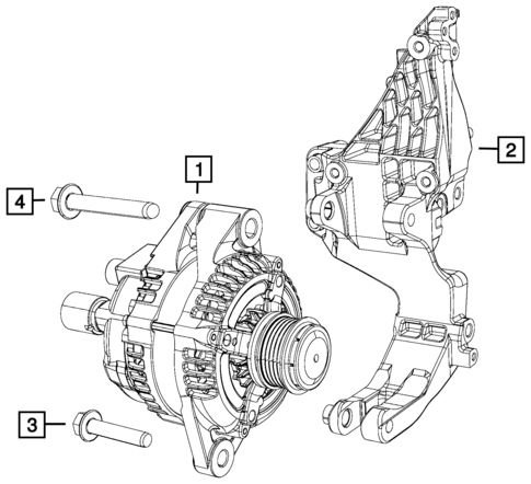 Generators / Alternators for 2016 Fiat 500X #0