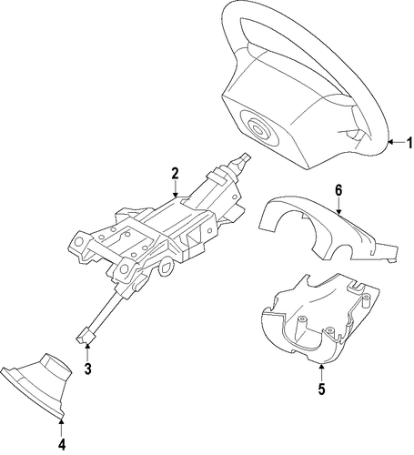 XC90 STEERING COLUMN