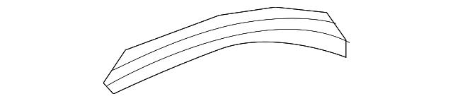 991-561-953-00 Деталь UPPER W'STRIP, LEFT