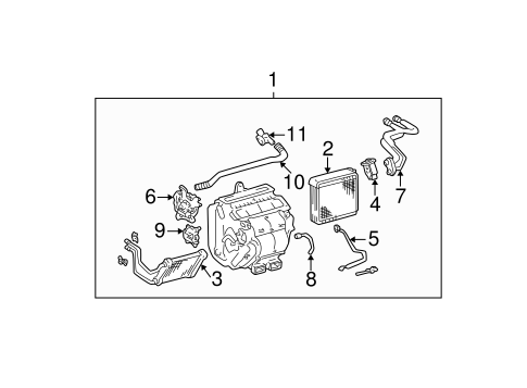 HVAC/HEATER for 2003 Toyota Camry #1