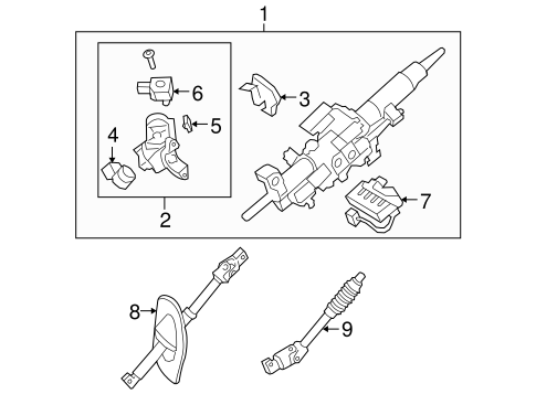 ELECTRICAL/IGNITION LOCK for 2009 Toyota Sequoia #2