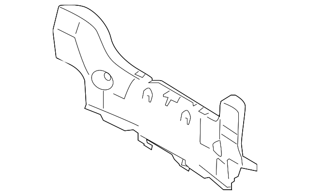 BR3Z-6345522-AA REAR TRIM PANEL