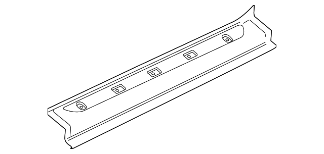 C2P24928 Деталь SCUFF PLATE, LEFT
