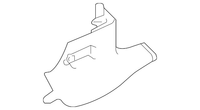 C2P15717SEP Деталь KICK PANEL TRIM, LEFT