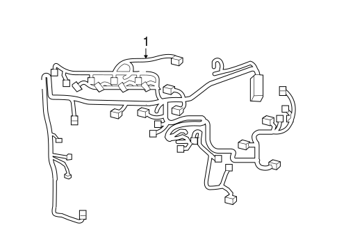 ELECTRICAL/WIRING HARNESS for 2011 Scion xB #1