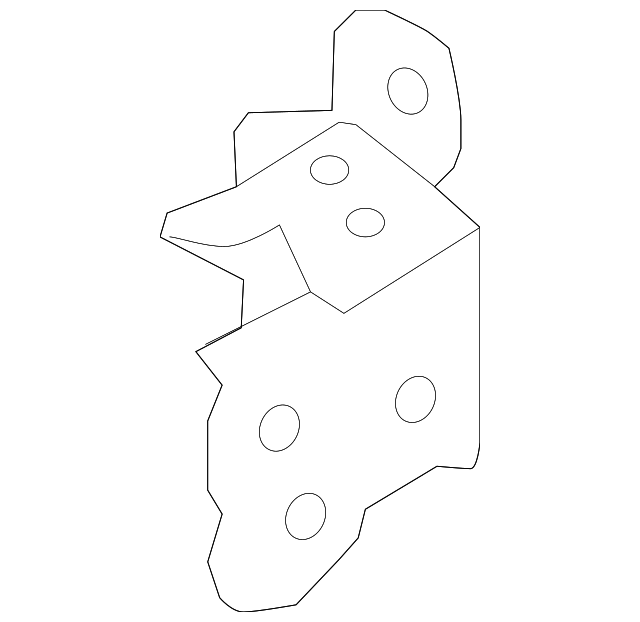 8A5Z-5422810-A LOWER HINGE, RIGHT