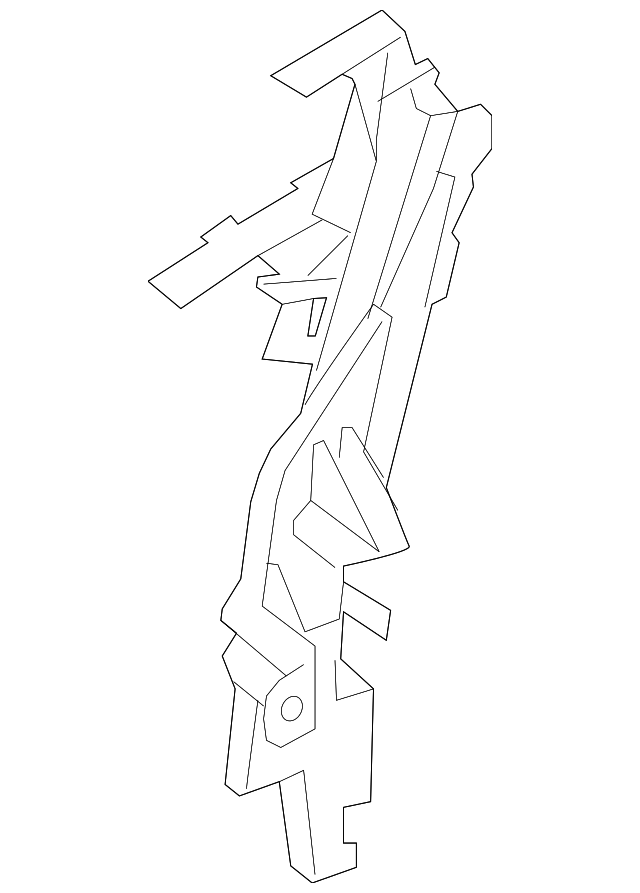 AG1Z-5443351-A LATCH SUPPORT, LEFT