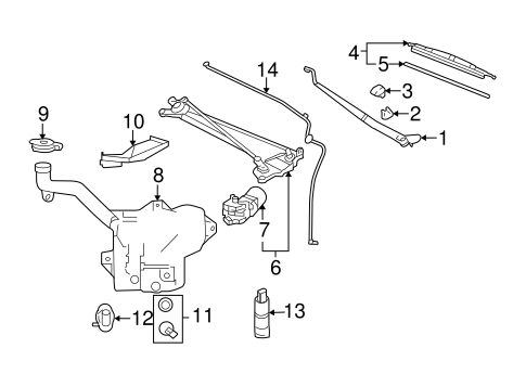 Wipers for 2005 Chevrolet Corvette #0