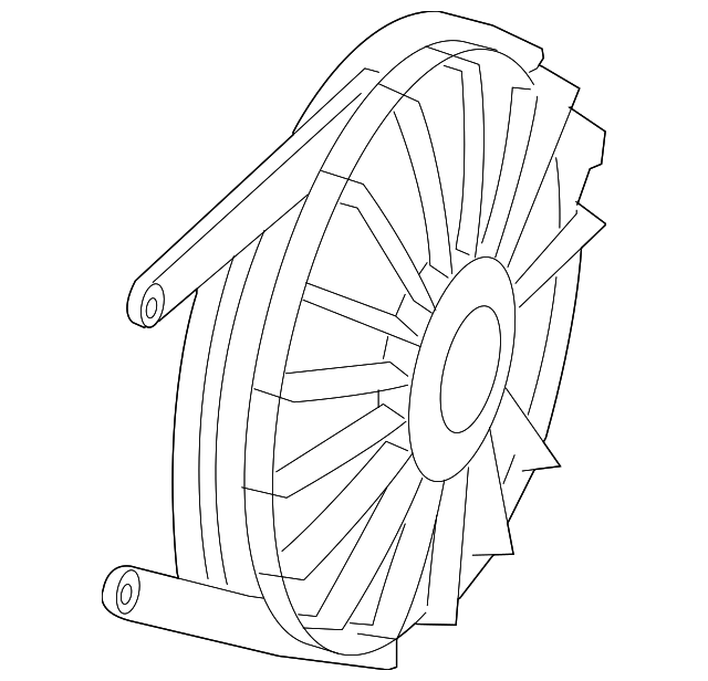 55056713AB Деталь FAN ASSY