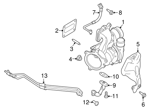 Exhaust System/Exhaust Manifold for 2017 Ford Fusion #2