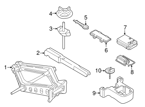Jack & Components for 2018 Ford Mustang #0