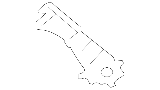 95B-805-143-Y-GRV Деталь HINGE PLR REINF LOWER REINF, LEFT