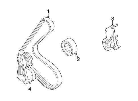 Range Rover Sport BELTS & PULLEYS 2