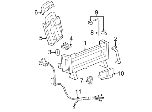 911 STOWAGE COMPARTMENT