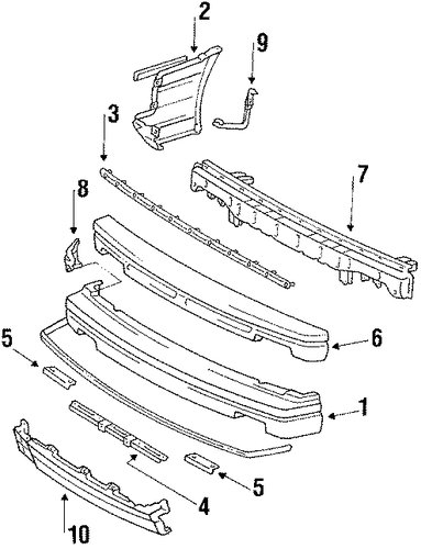 Nova BUMPER & COMPONENTS - FRONT