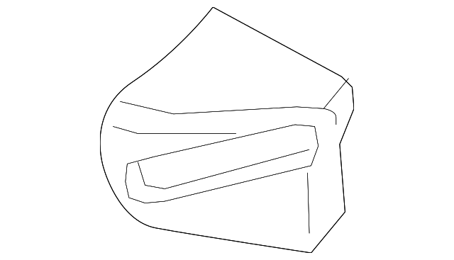 991-555-671-02-OW5 Деталь SEAT BELT GUIDE, LEFT