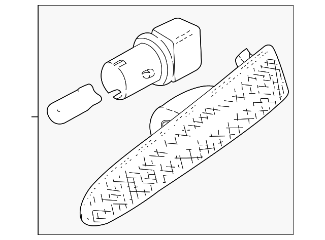 XR87614 Деталь MARKER LAMP ASSY, RIGHT
