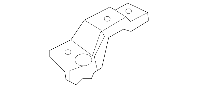 30814805 Деталь RETURN HOSE BRACKET