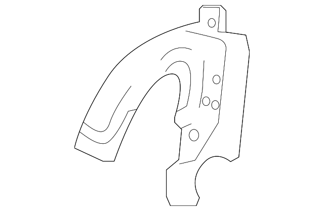 30858804 Деталь POWER STEERING PUMP PROTECTOR