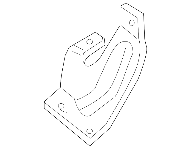 30871498 Деталь RETURN HOSE BRACKET