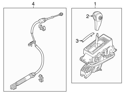 Mustang SHIFTER HOUSING 2