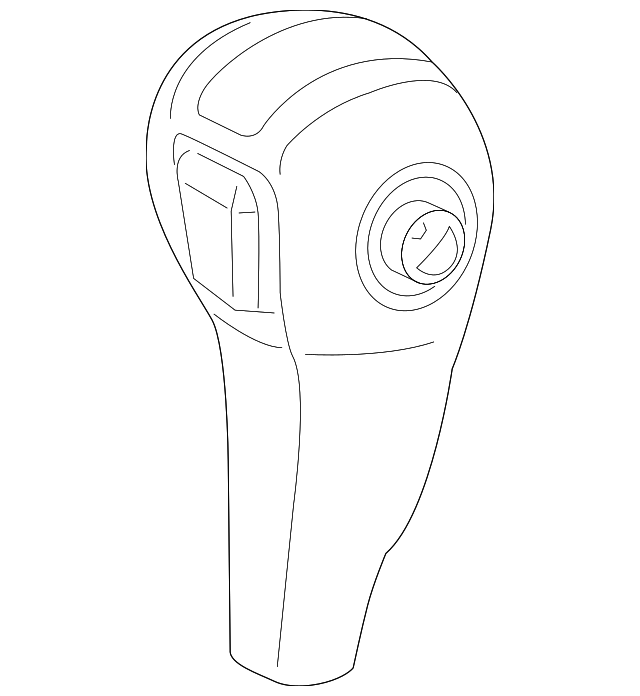 DR3Z-7213-BA Деталь SHIFT KNOB