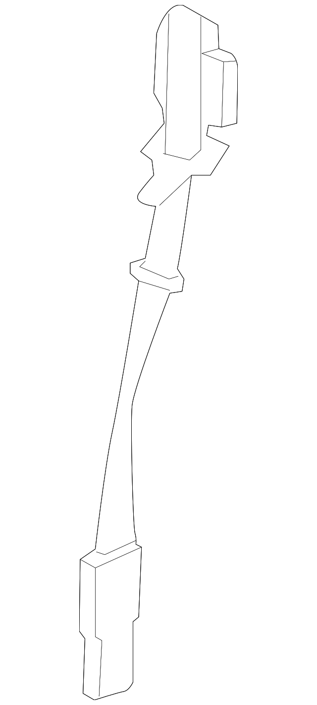6L1Z-78611B64-AD Деталь CENTER SEAT BELT