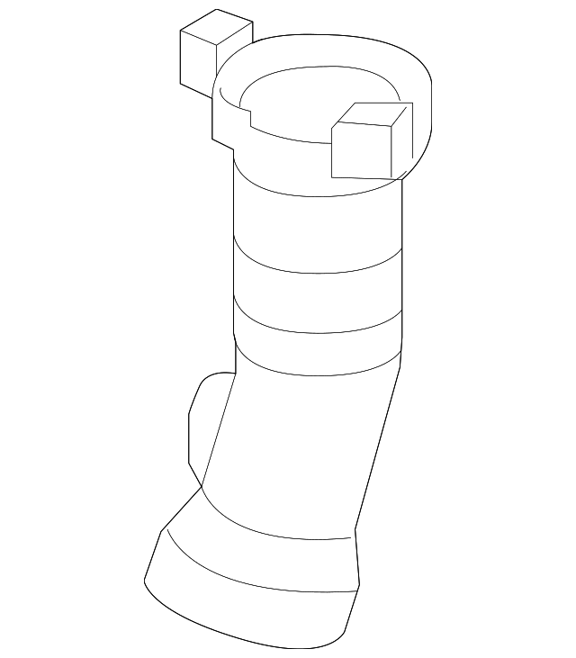 3S4Z-9B647-A AIR TUBE