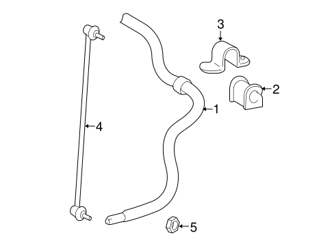 FRONT SUSPENSION/STABILIZER BAR & COMPONENTS for 2014 Toyota Yaris #1