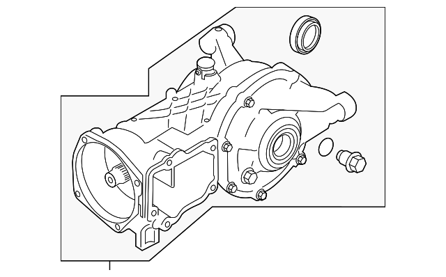 LR072726 Деталь DIFRNTAL ASSY