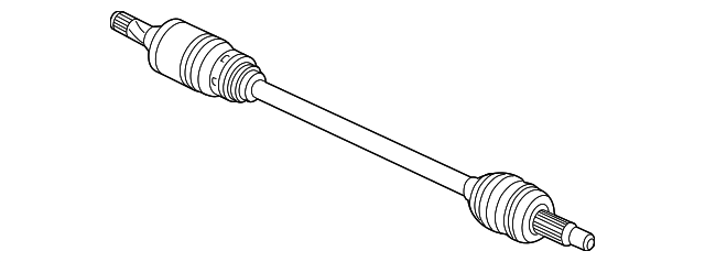 LR060412 Деталь AXLE ASSY, RIGHT