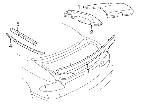 Sunfire STOWAGE COMPARTMENT