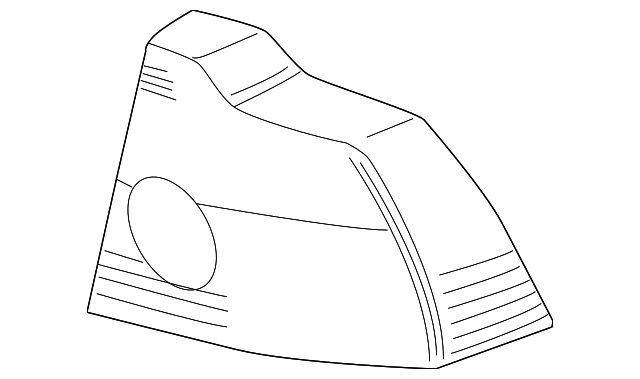 30698345 LENS & HOUSING, LEFT