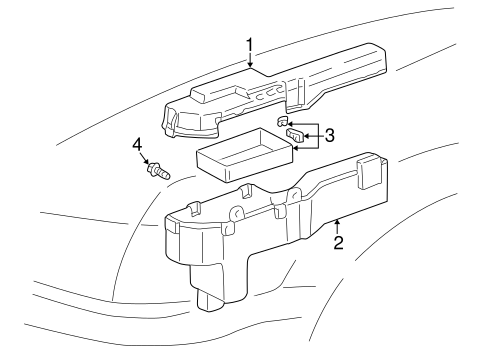 ELECTRICAL/ELECTRICAL COMPONENTS for 1997 Toyota Camry #1