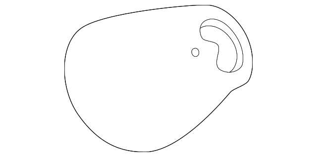 LNC7055AB NOZZLE COVER, LEFT