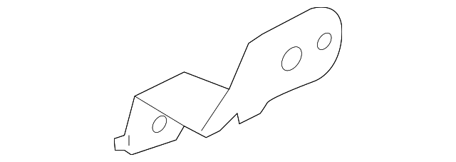 BE8Z-54610E34-A Деталь SEAT FRAME FRONT BRACKET, RIGHT