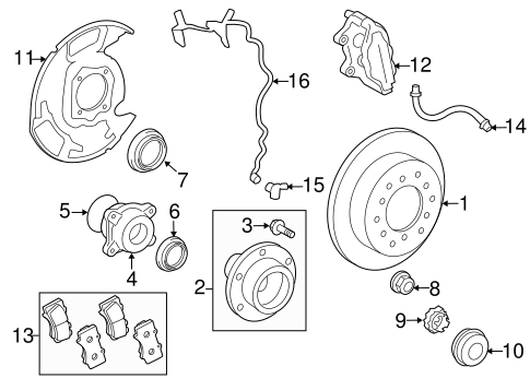 BRAKES/ANTI-LOCK BRAKES for 2015 Toyota Land Cruiser #1