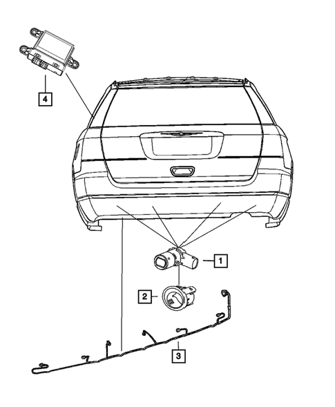 Park Assist for 2016 Dodge Journey #0