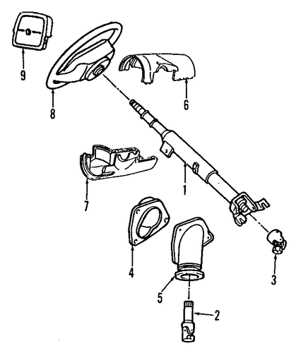 Festiva SHROUD, SWITCHES & LEVERS
