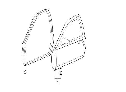 Impala Limited DOOR & COMPONENTS