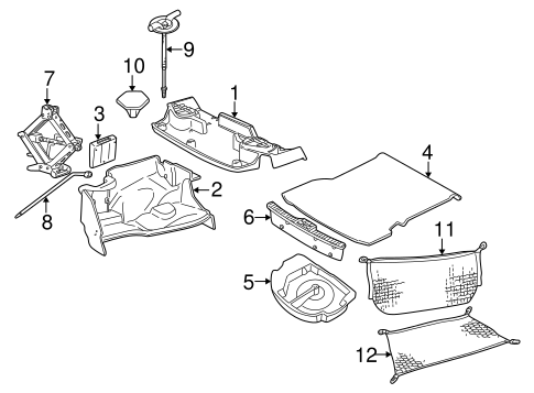 S-Type INTERIOR TRIM - REAR BODY 2