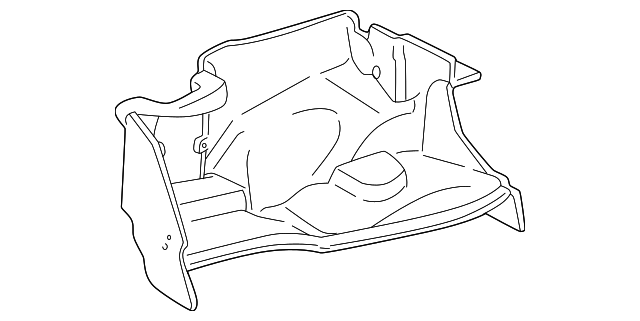 XR813999LFN Деталь TRUNK SIDE TRIM, RIGHT
