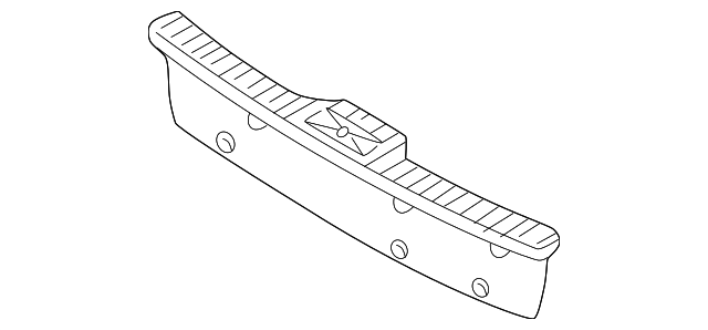 XR837925 Деталь REAR SILL PLATE
