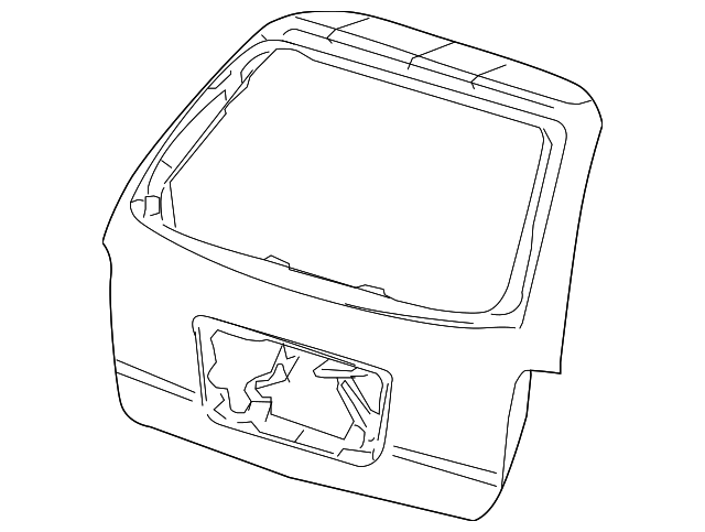 6F2Z-1740010-B Деталь LIFT GATE