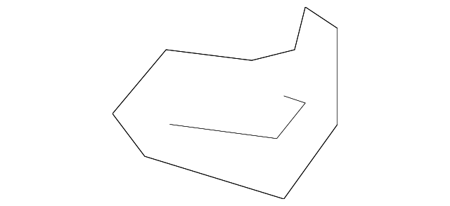 3F2Z-1742900-AA Деталь HINGE, LEFT