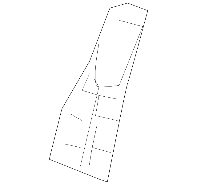 F58Z1640679A Деталь REINFORCEMENT, LEFT